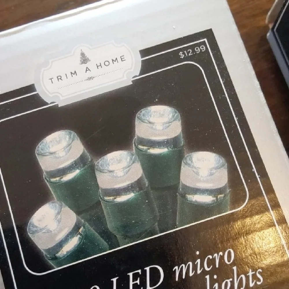 Trim A Home 50 LED Micro Warm White Lights